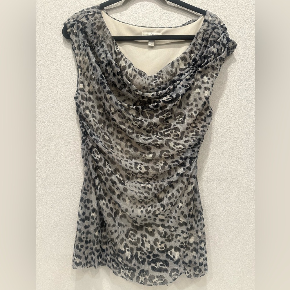 Weston Lace Cheetah Tank